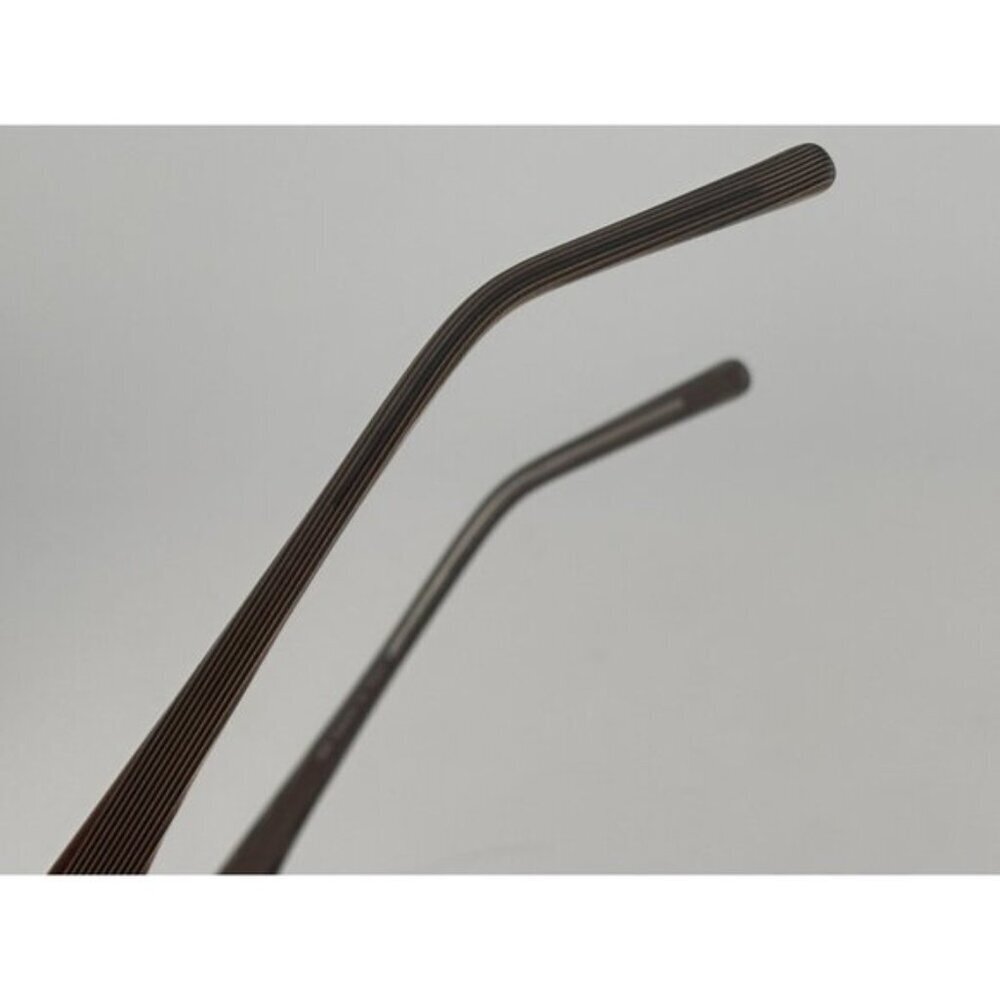 GO EYEWEAR - GO 2838 53-16-138 CHOCO BROWN STRIPED Rectangle Glasses Frames - Picture 4 of 9